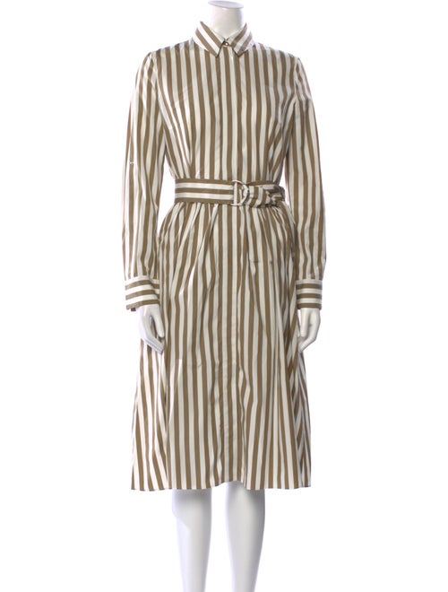 Akris Punto Striped Mini Dress