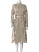 Akris Punto Striped Mini Dress