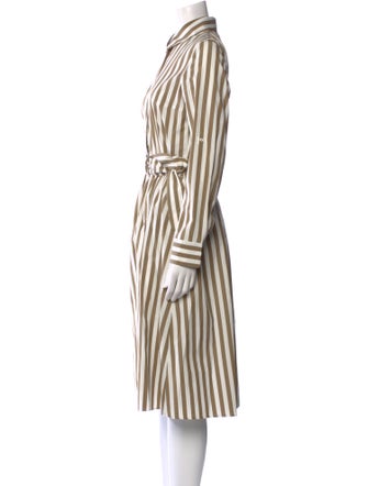 Akris Punto Striped Mini Dress