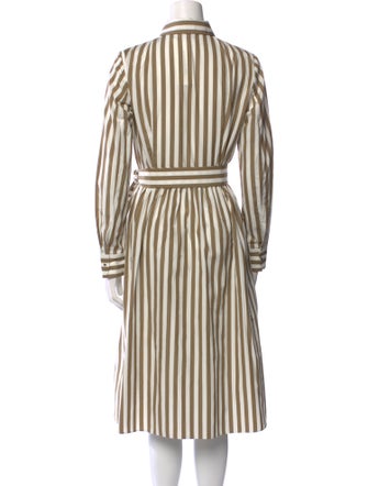 Akris Punto Striped Mini Dress