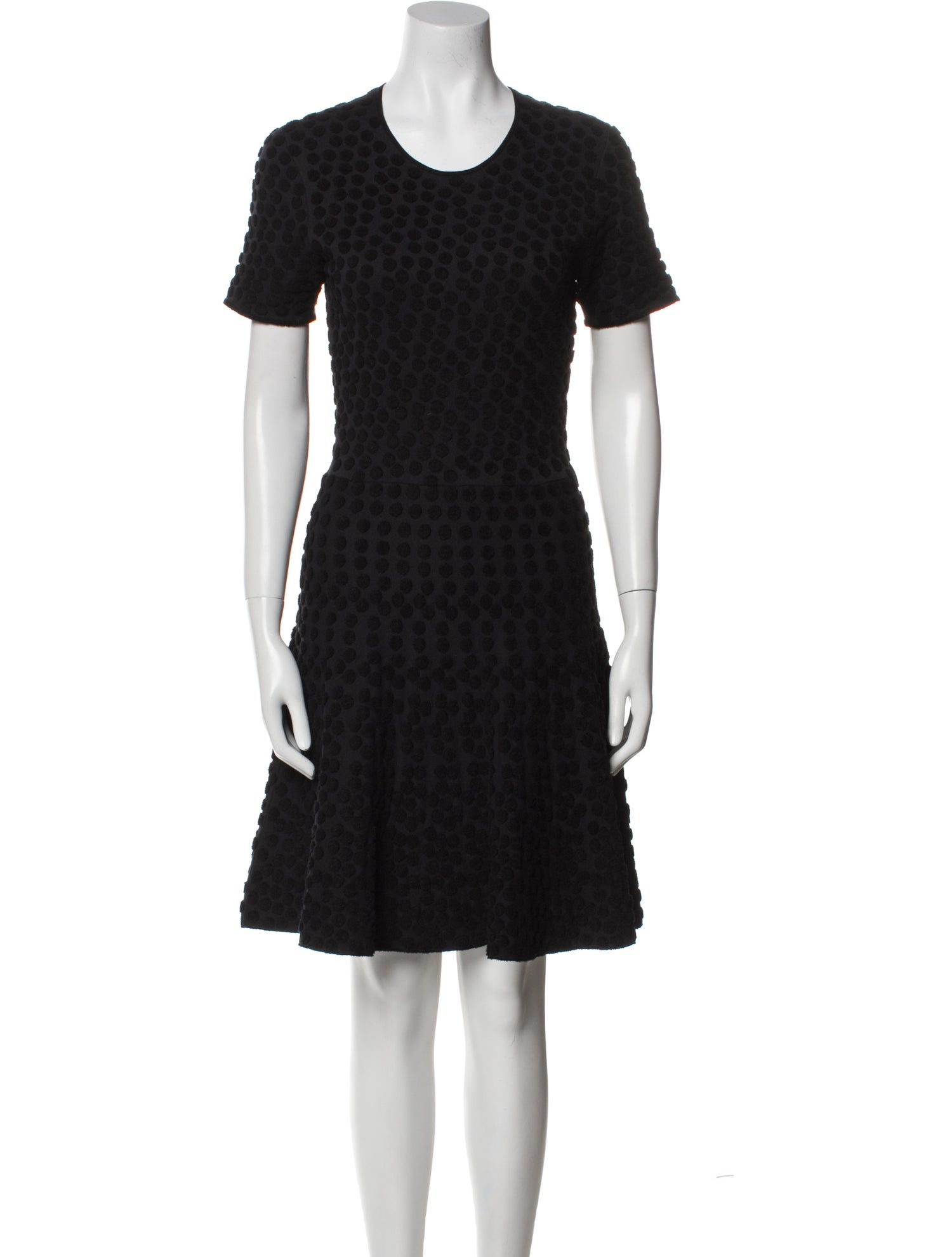 Akris Punto Scoop Neck Mini Dress