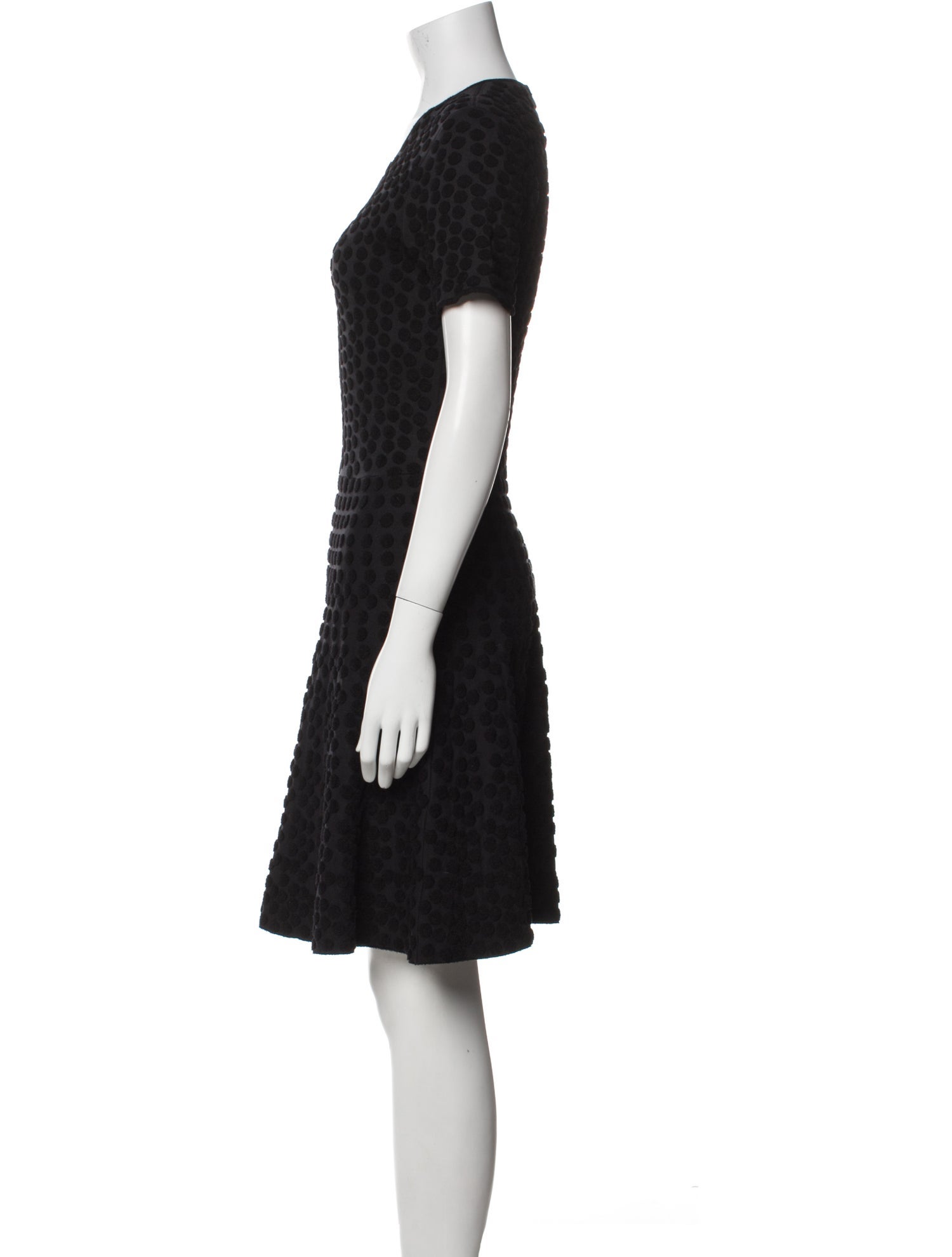 Akris Punto Scoop Neck Mini Dress