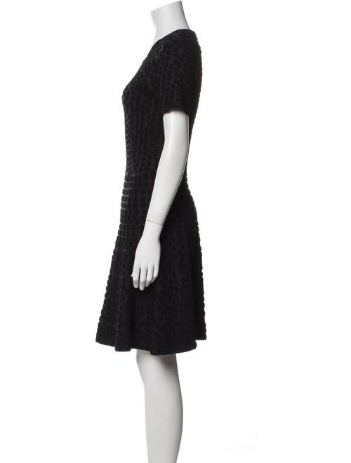 Akris Punto Scoop Neck Mini Dress