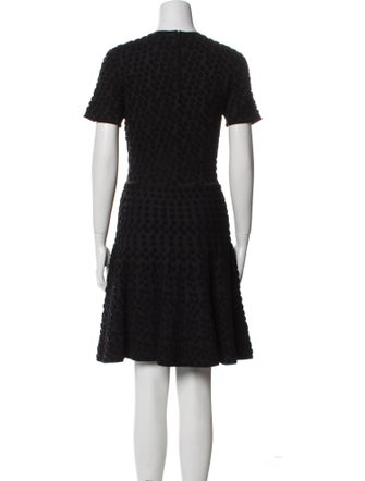 Akris Punto Scoop Neck Mini Dress