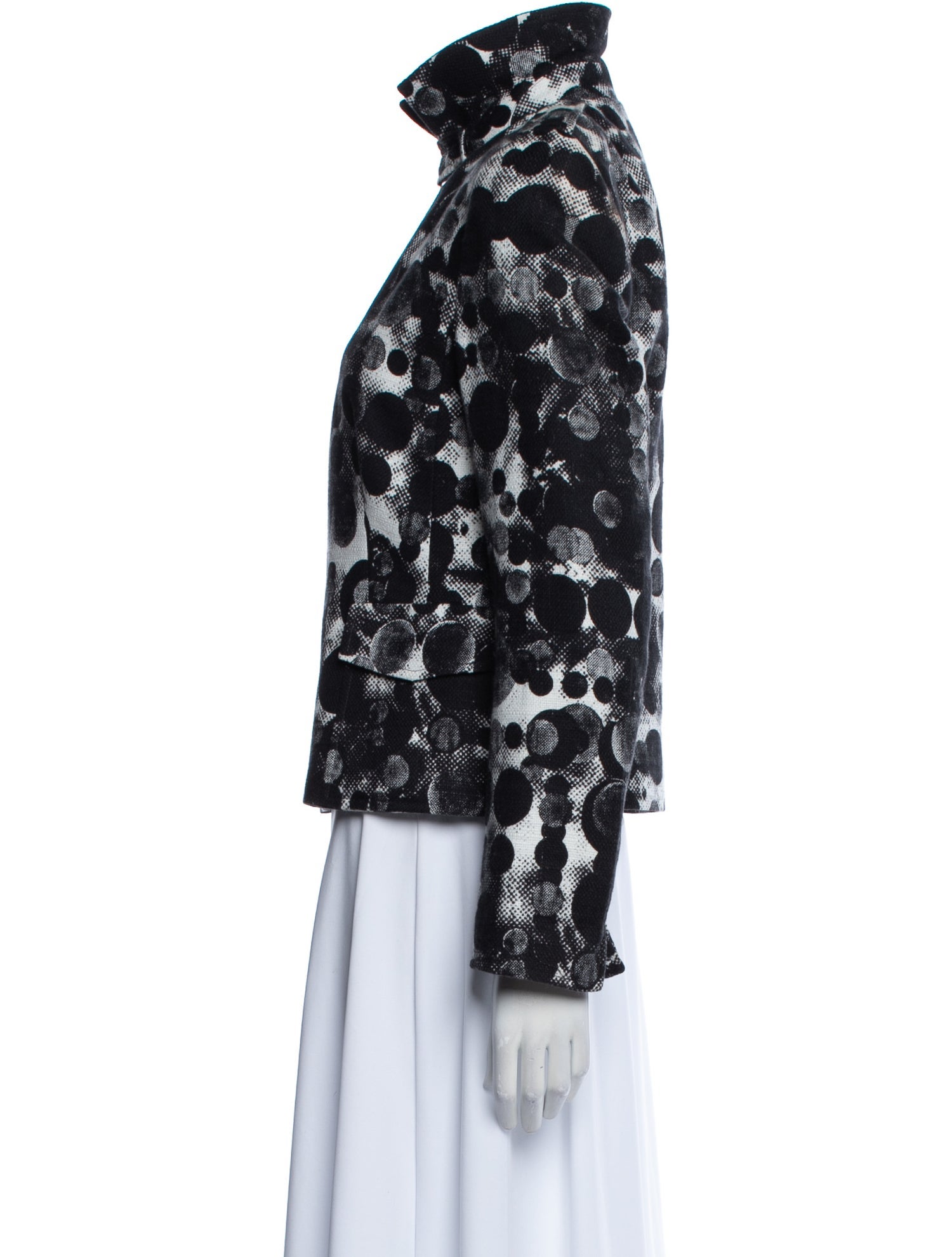 Akris Punto Printed Evening Jacket
