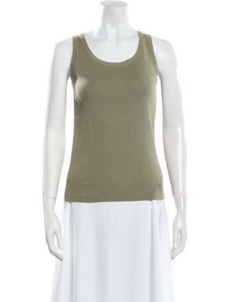 Akris Punto Scoop Neck Sleeveless Top