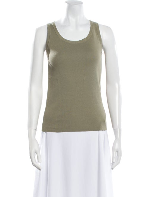 Akris Punto Scoop Neck Sleeveless Top