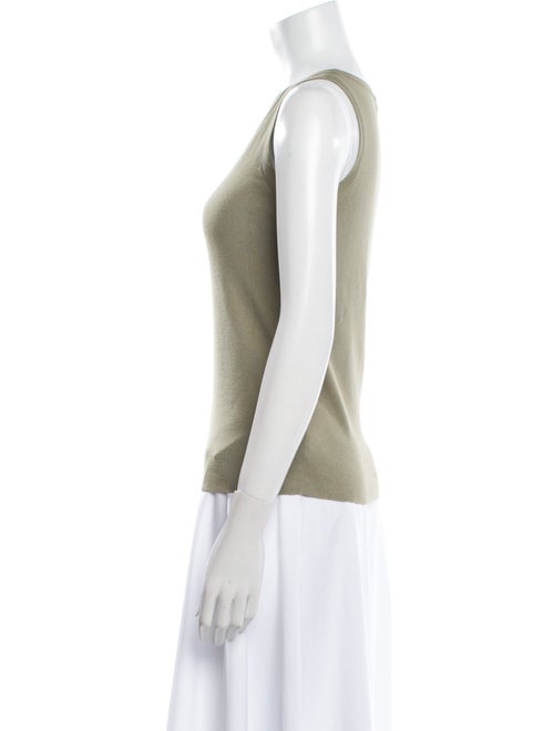Akris Punto Scoop Neck Sleeveless Top