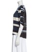 Akris Punto Silk Striped T-Shirt