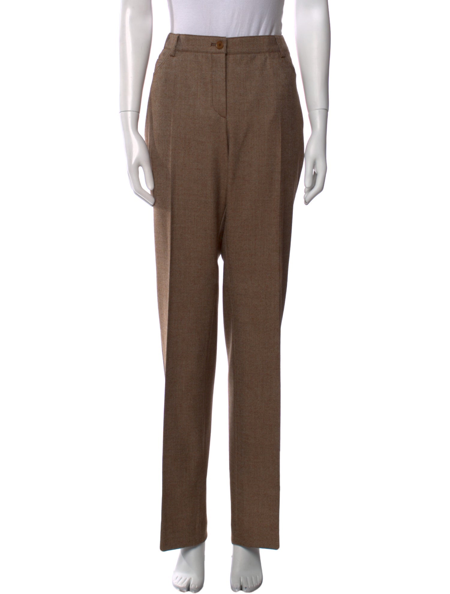 Akris Punto Wool Straight Leg Pants w/ Tags