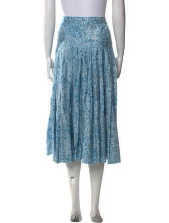 Akris Punto Printed Midi Length Skirt