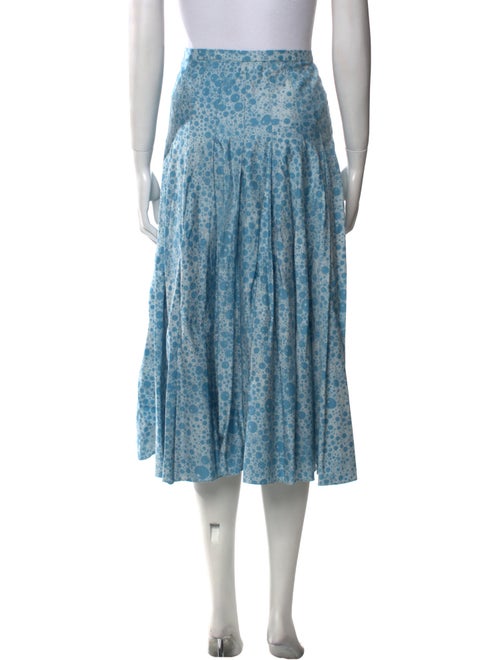 Akris Punto Printed Midi Length Skirt