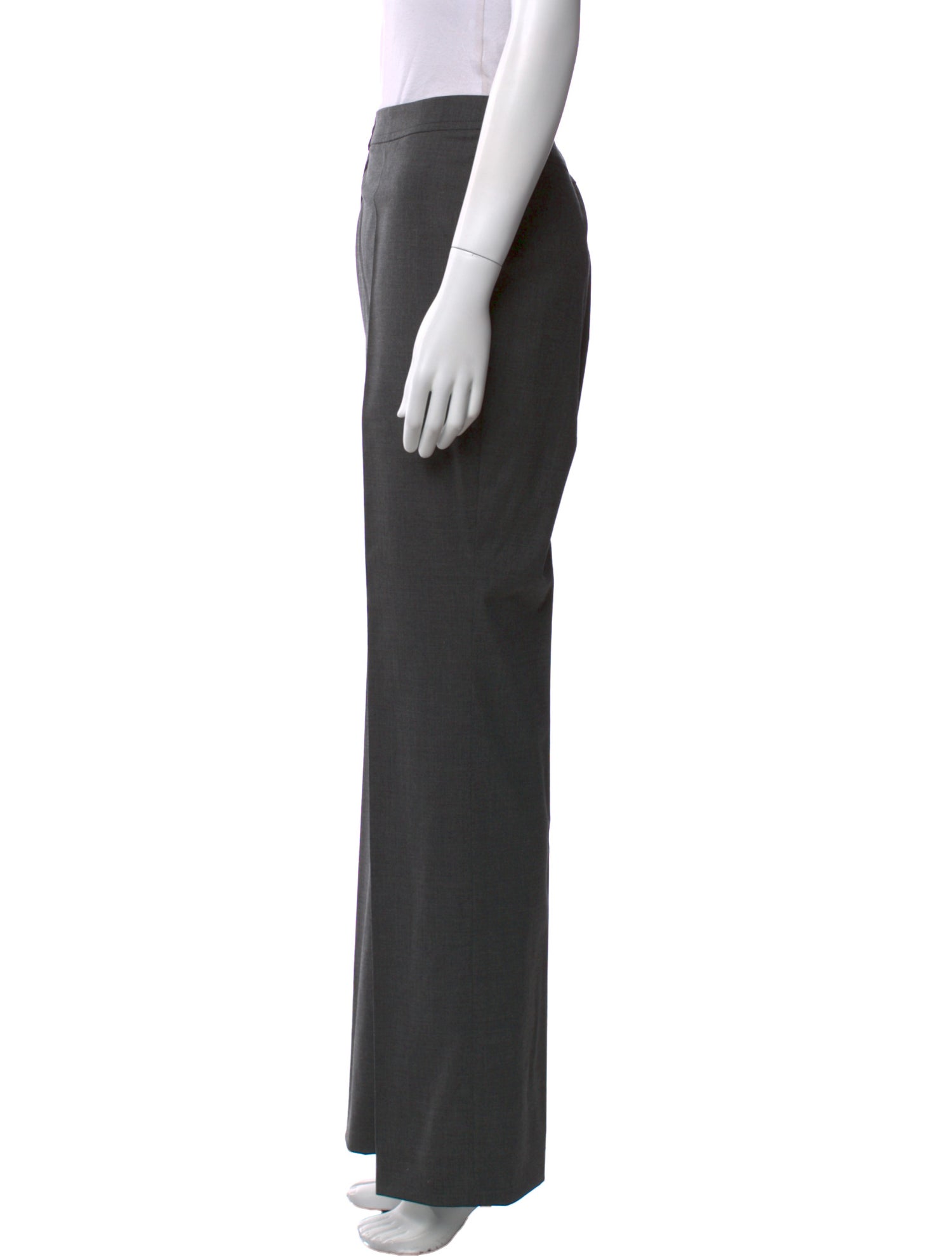 Akris Punto Wool Wide Leg Pants