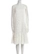 Akris Punto Crew Neck Knee-Length Dress