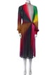 Akris Punto Printed Midi Length Dress