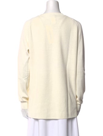Akris Punto Colorblock Pattern Crew Neck Sweater