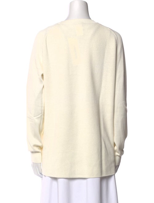 Akris Punto Colorblock Pattern Crew Neck Sweater