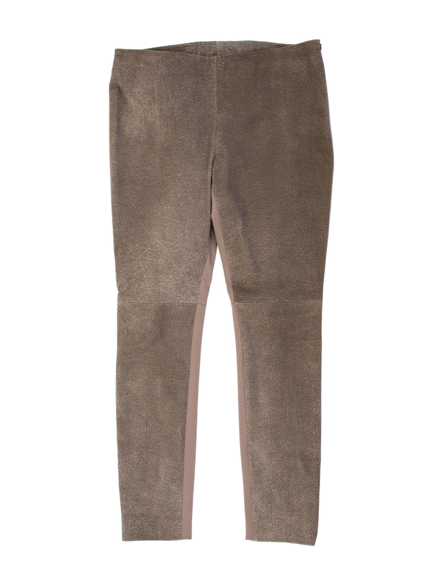 Akris Punto Suede Skinny Leg Pants
