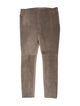 Akris Punto Suede Skinny Leg Pants