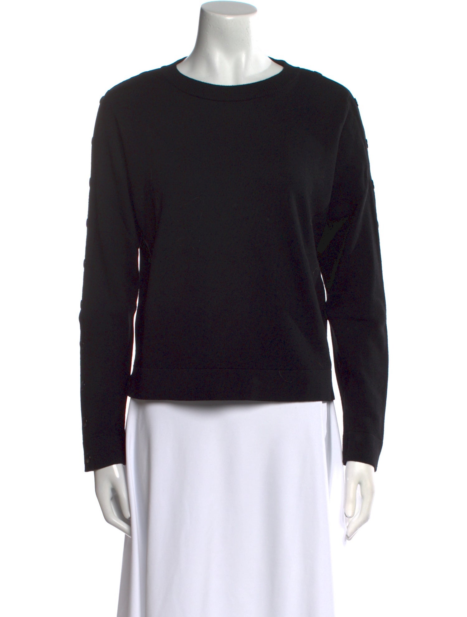 Akris Punto Virgin Wool Crew Neck Sweater