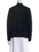 Akris Punto Wool Plaid Print Sweater