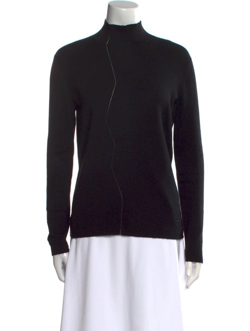 Akris Punto Mock Neck Sweater