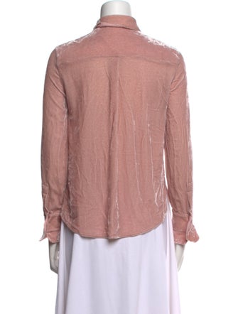 Akris Punto Mock Neck Long Sleeve Button-Up Top
