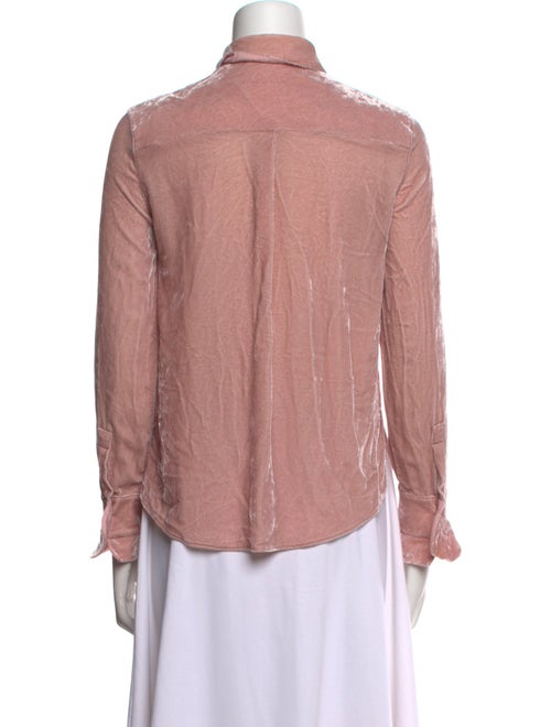 Akris Punto Mock Neck Long Sleeve Button-Up Top