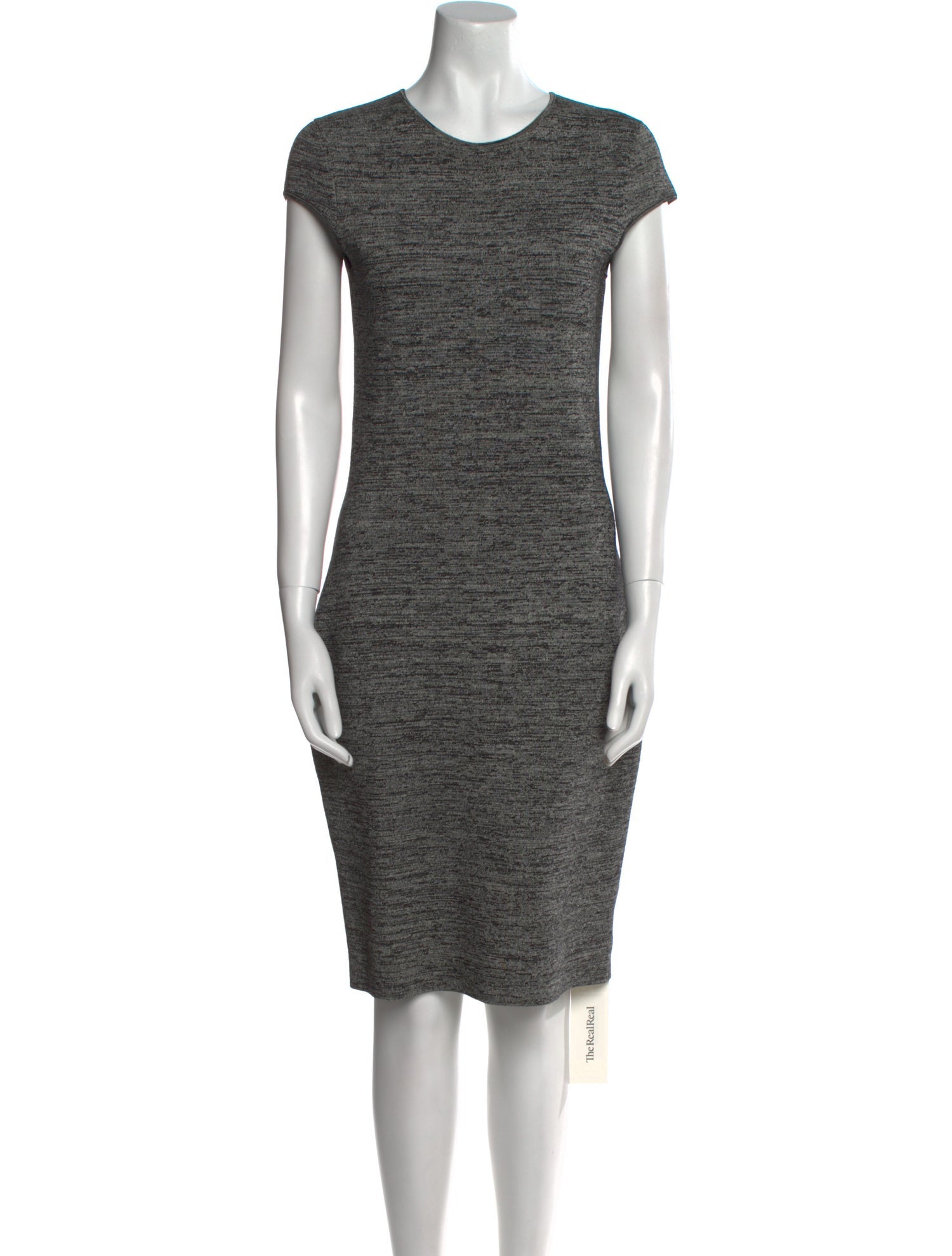 Akris Punto Crew Neck Knee-Length Dress