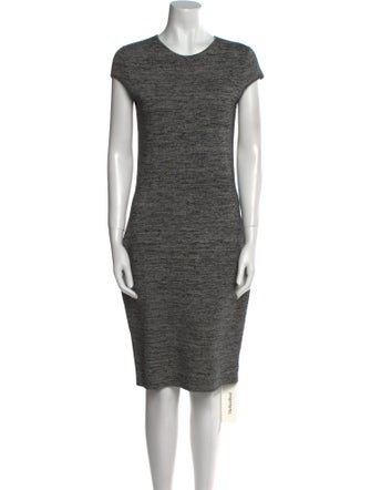 Akris Punto Crew Neck Knee-Length Dress