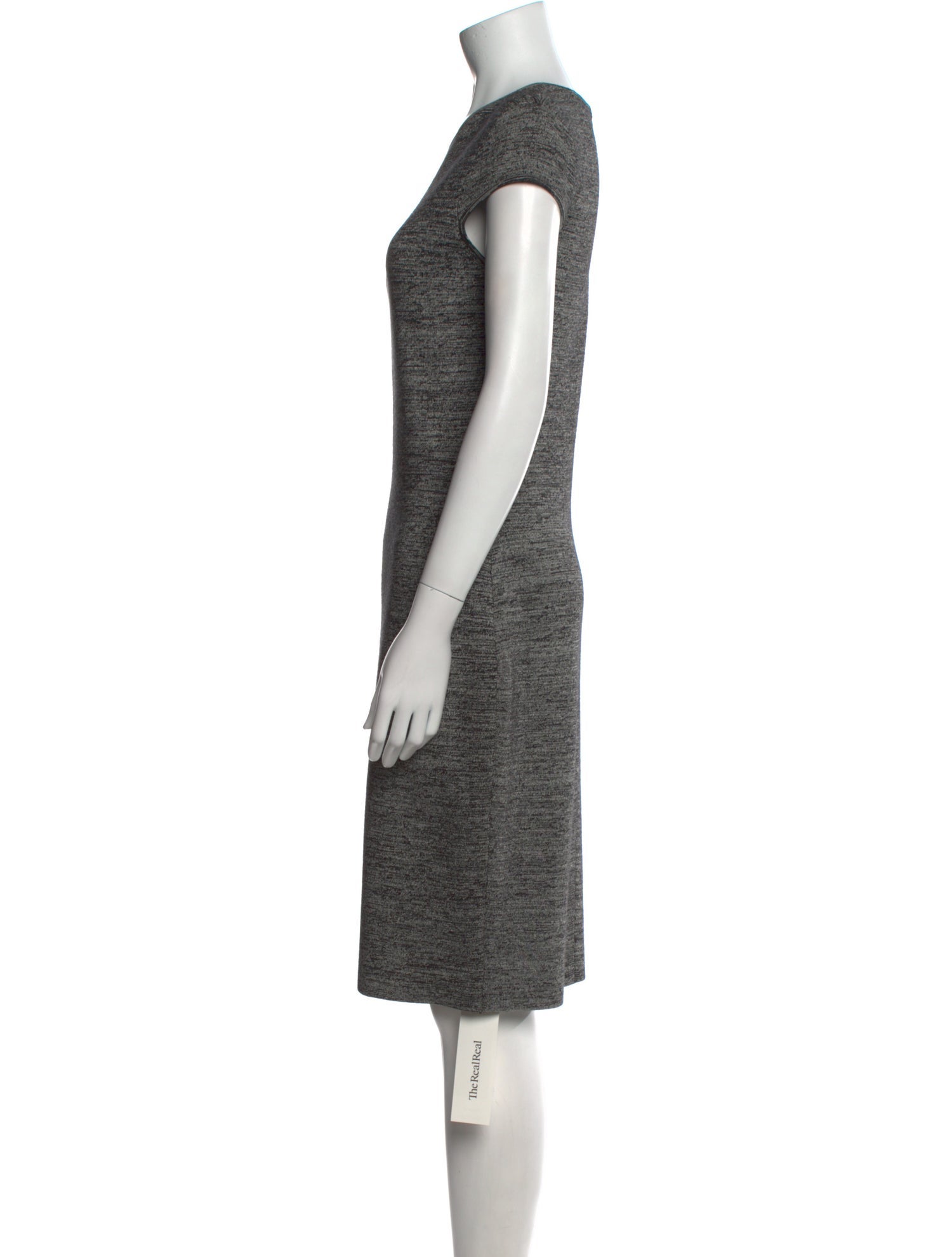 Akris Punto Crew Neck Knee-Length Dress