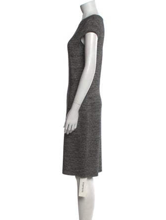 Akris Punto Crew Neck Knee-Length Dress