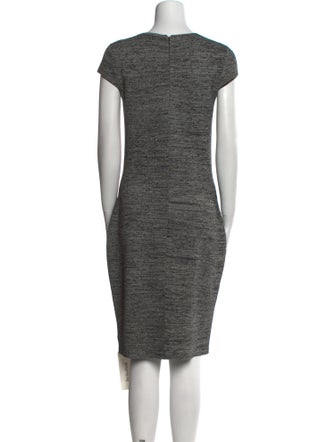 Akris Punto Crew Neck Knee-Length Dress