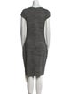 Akris Punto Crew Neck Knee-Length Dress
