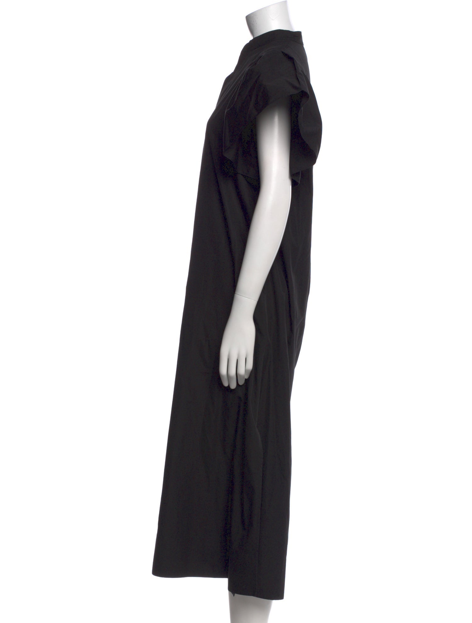Akris Punto Mock Neck Long Dress
