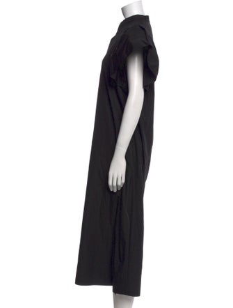 Akris Punto Mock Neck Long Dress
