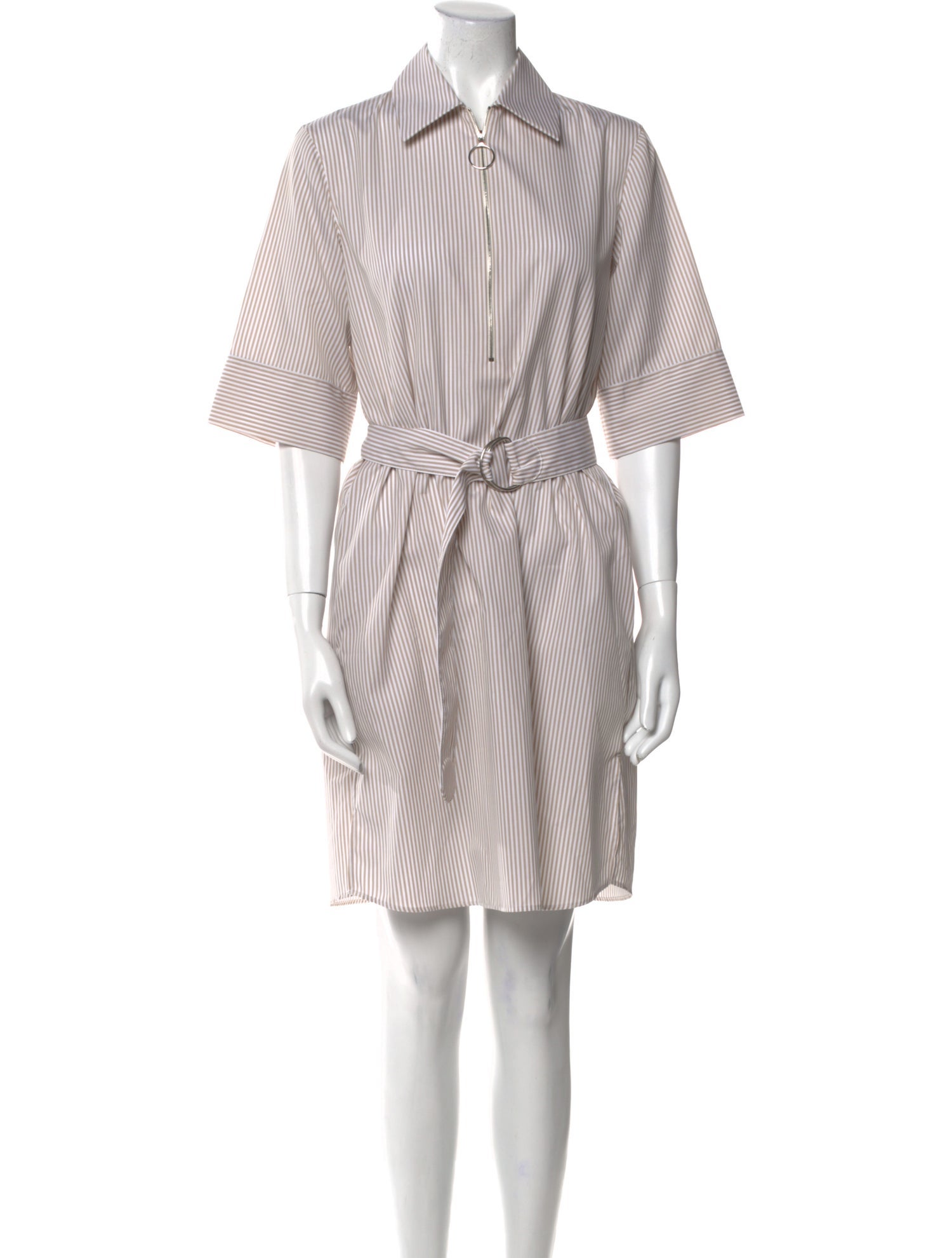 Akris Punto Striped Mini Dress