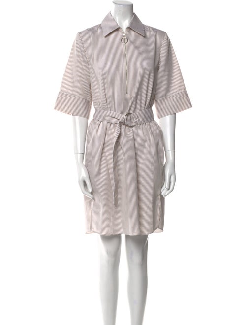 Akris Punto Striped Mini Dress