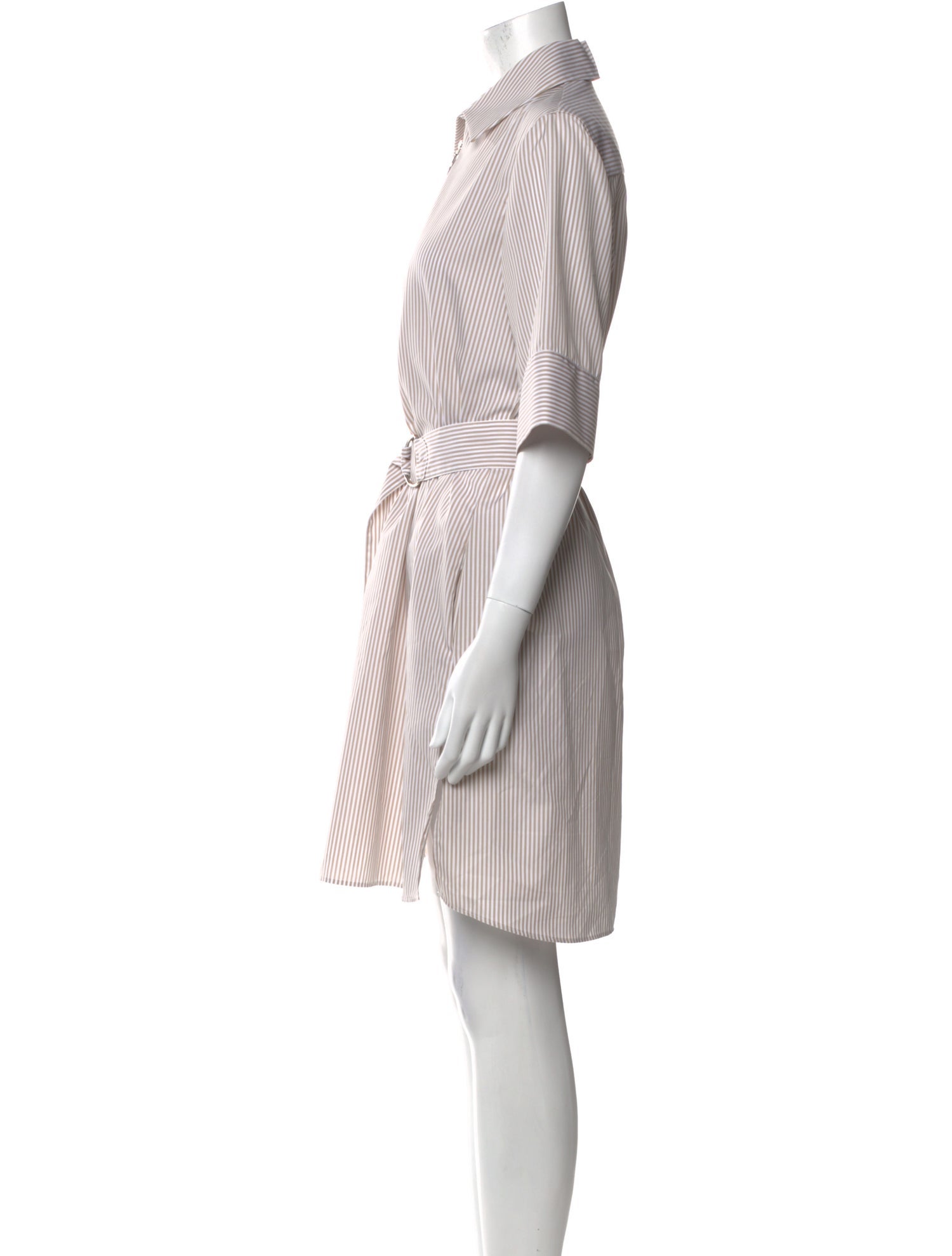 Akris Punto Striped Mini Dress