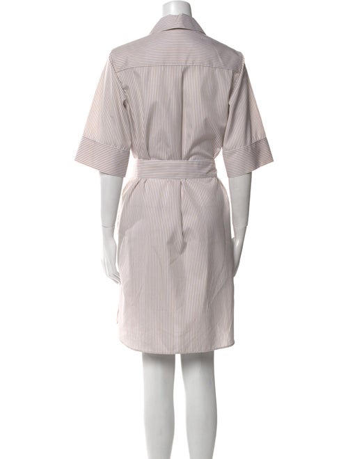 Akris Punto Striped Mini Dress