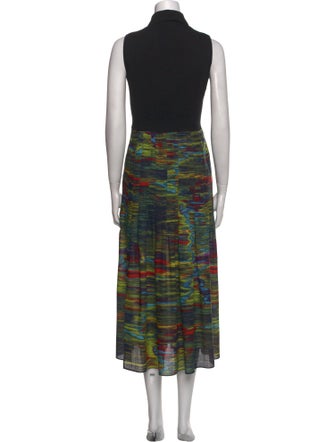Akris Punto Wool Long Dress