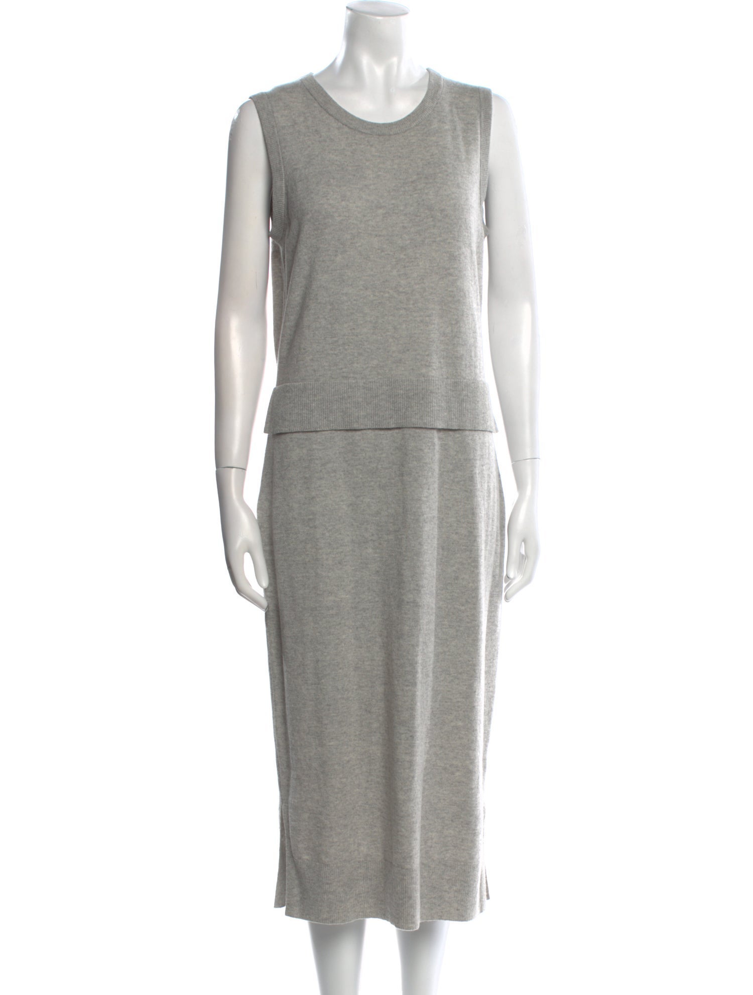 Akris Punto Wool Midi Length Dress