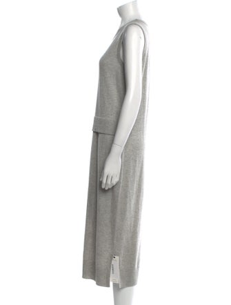 Akris Punto Wool Midi Length Dress