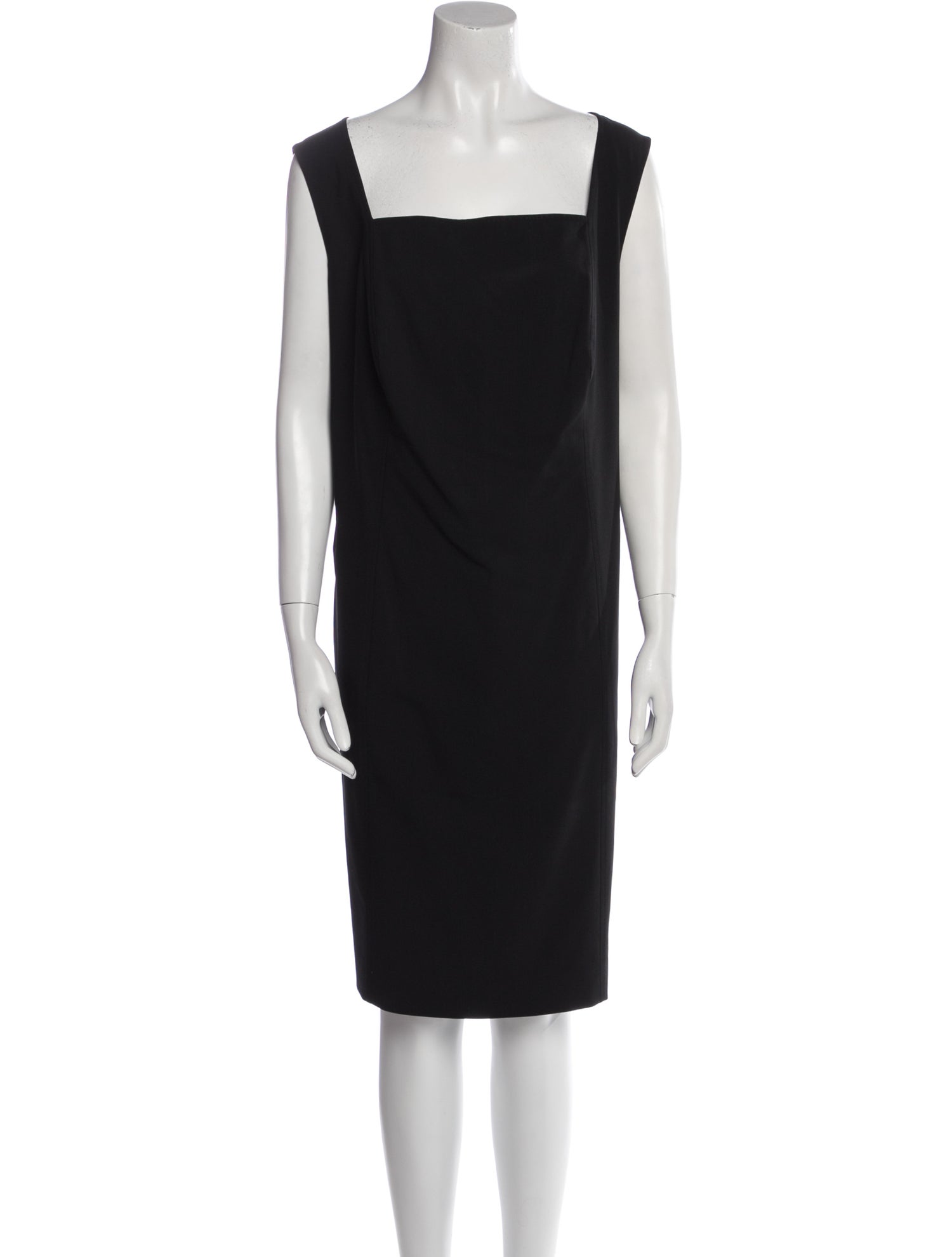 Akris Punto Wool Knee-Length Dress