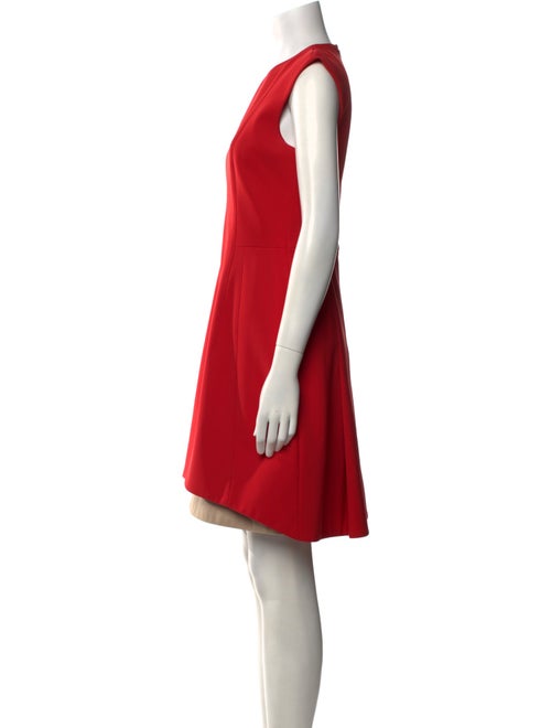 Akris Punto Crew Neck Knee-Length Dress
