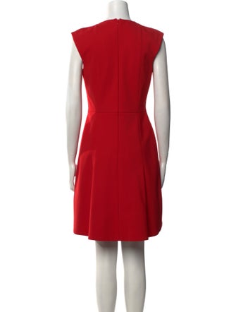 Akris Punto Crew Neck Knee-Length Dress