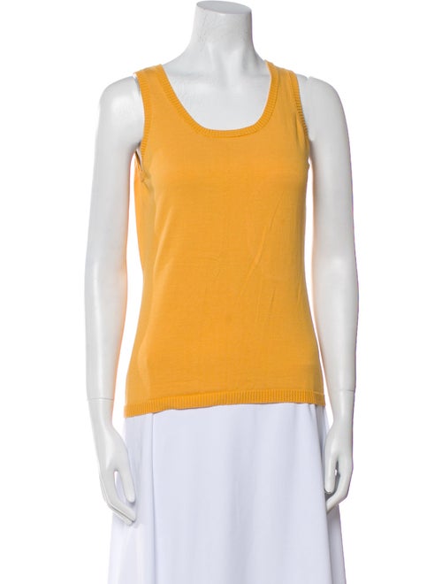 Akris Punto Scoop Neck Sleeveless Top