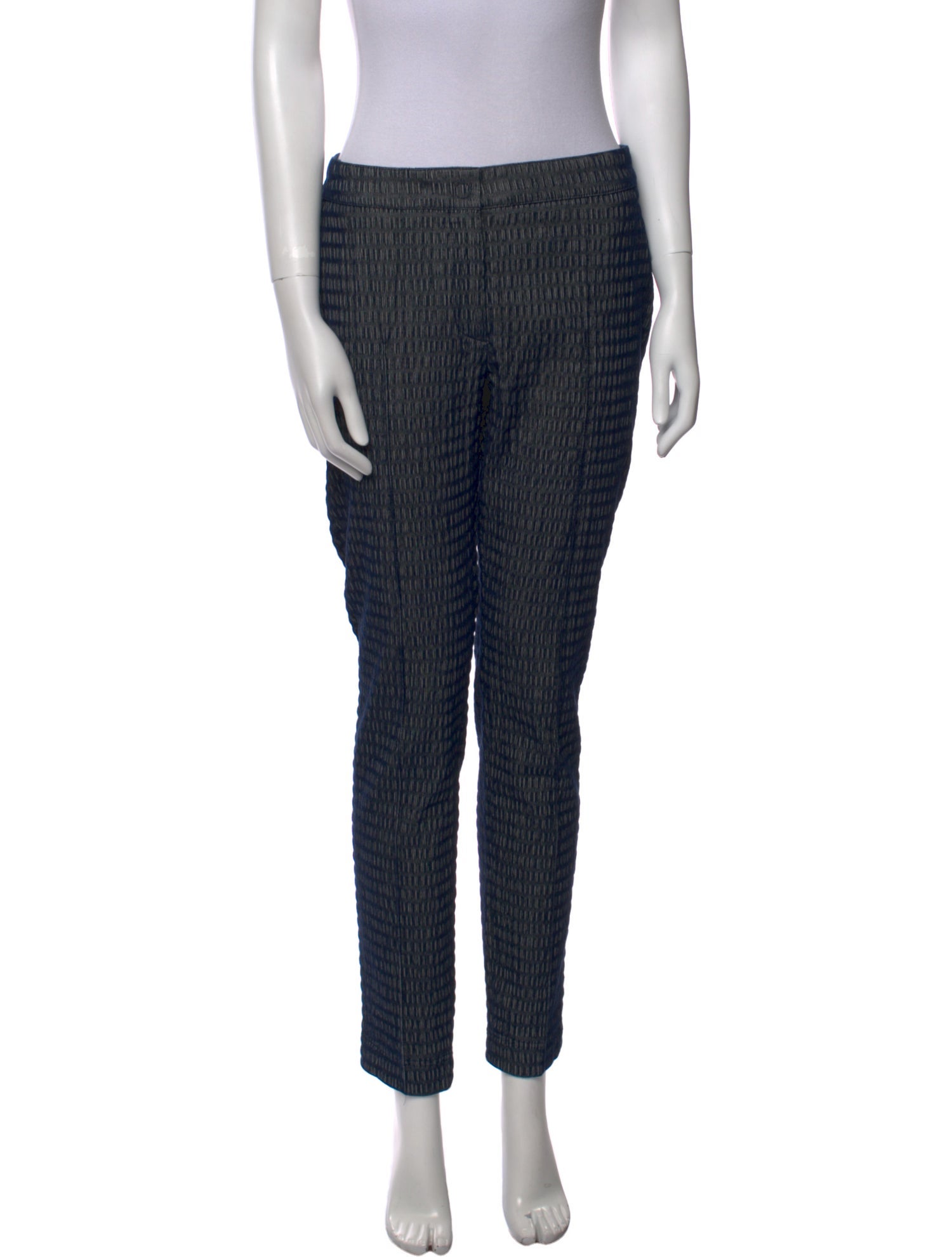 Akris Punto Striped Skinny Leg Pants