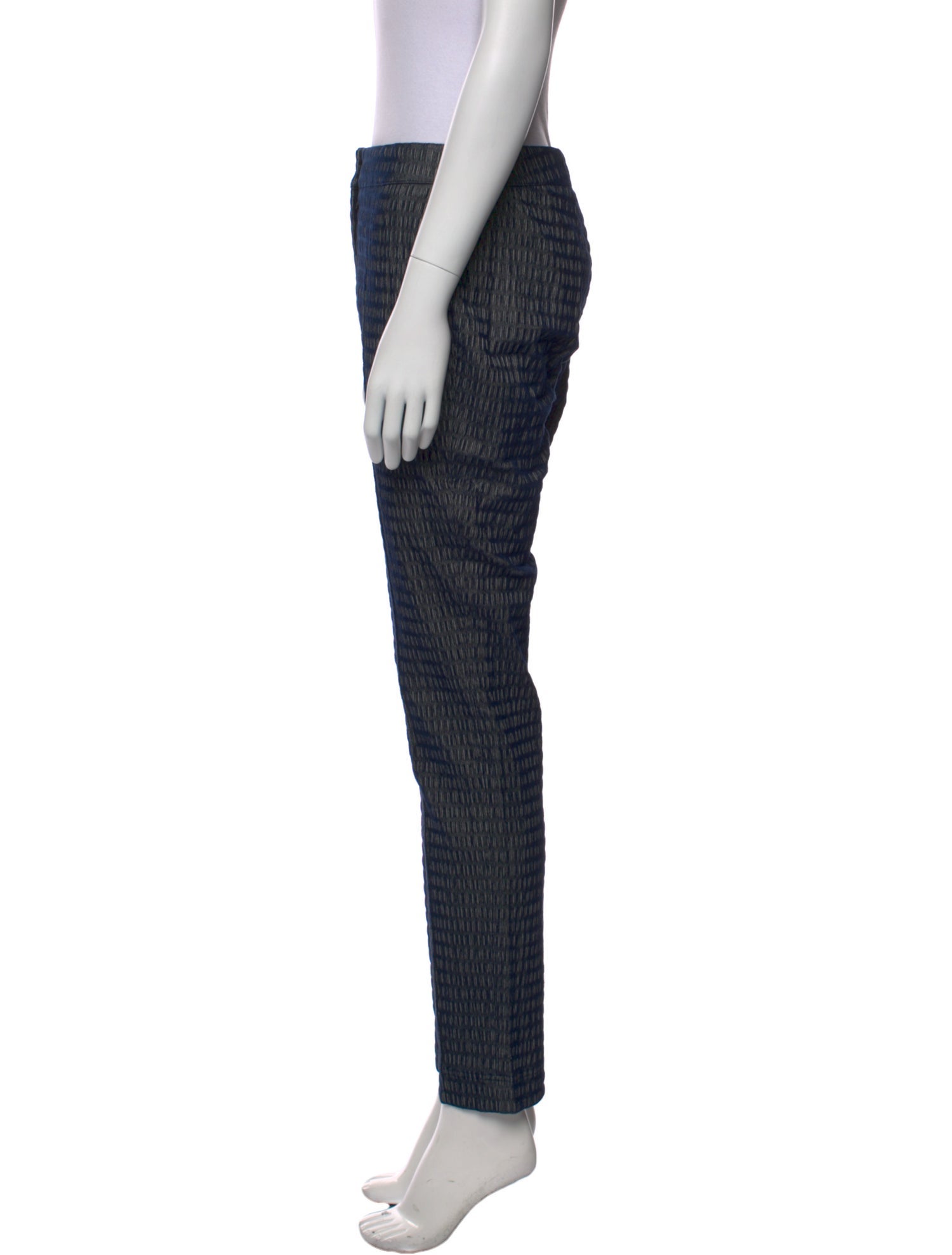 Akris Punto Striped Skinny Leg Pants