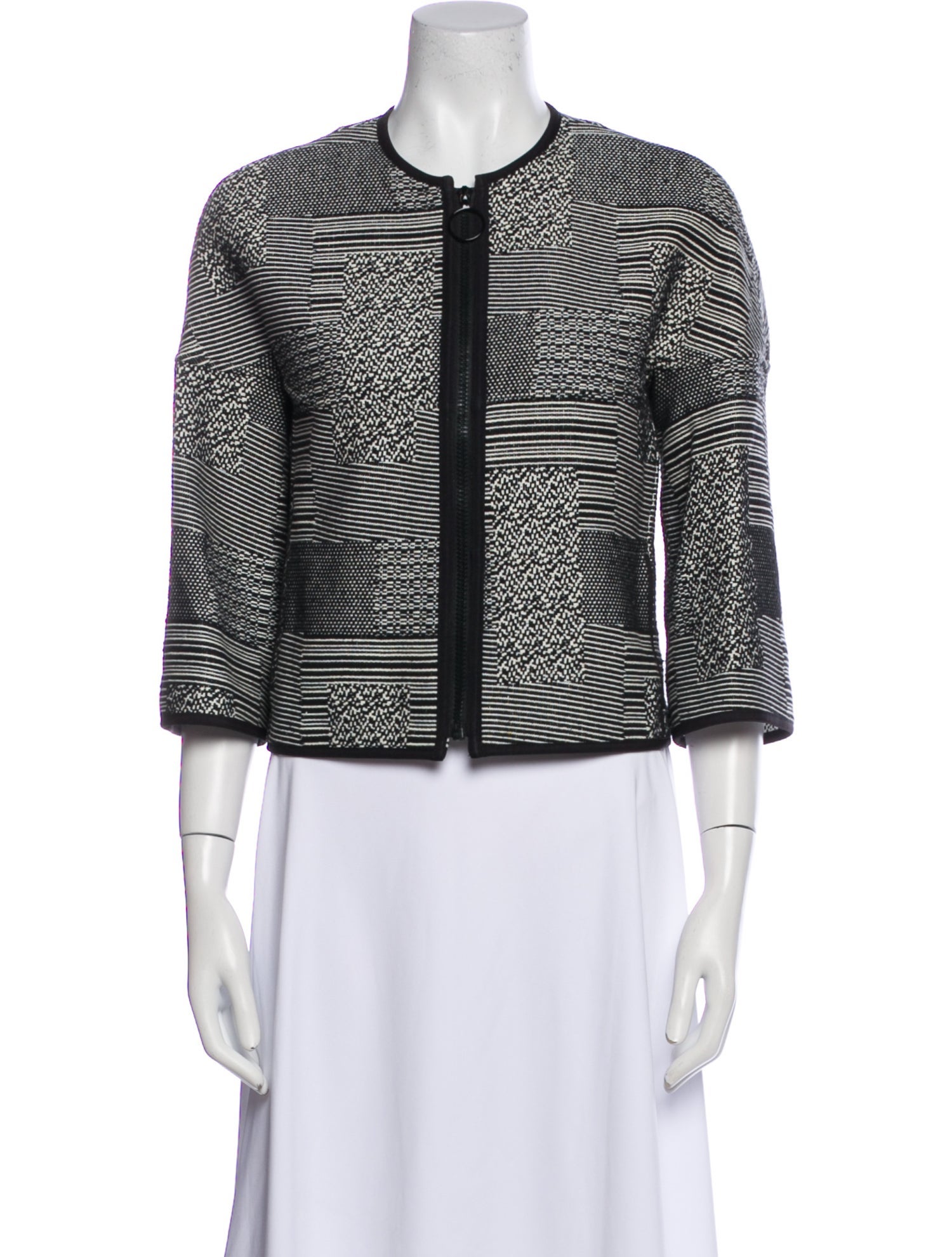 Akris Punto Printed Evening Jacket